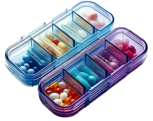 Pillenbix freigestellt