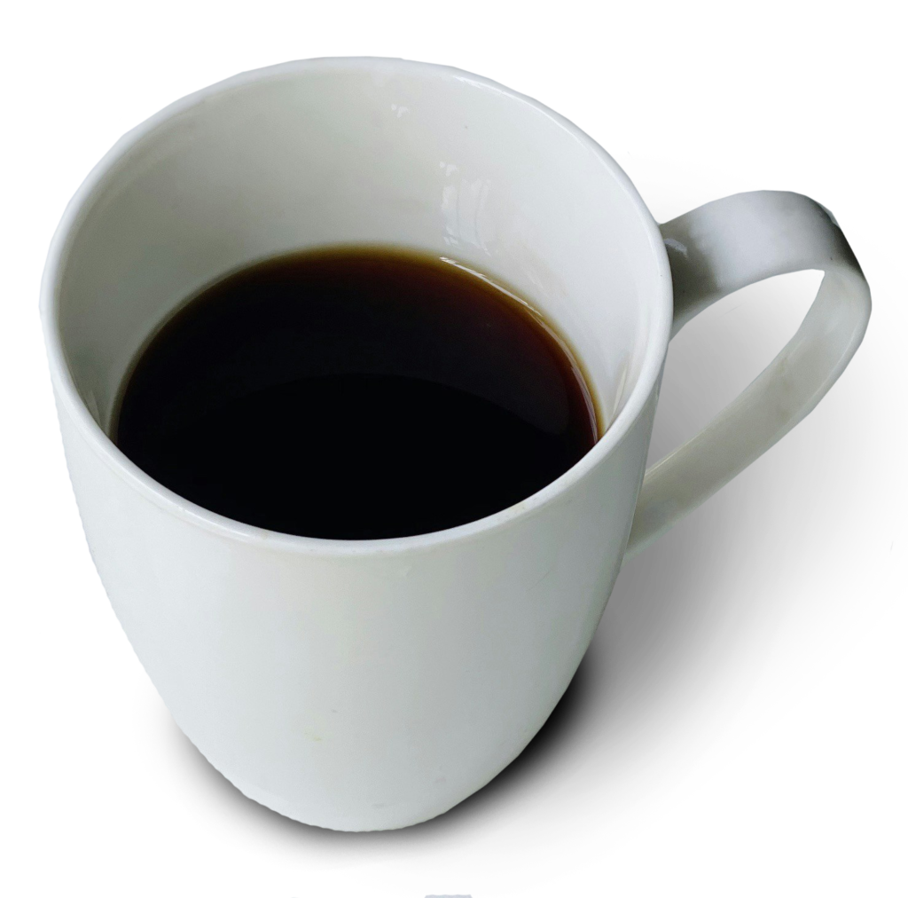 Kaffeetasse freigestellt